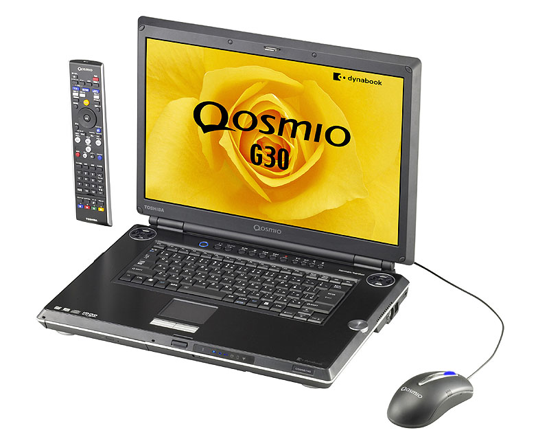 東芝、世界初のHD DVD-ROMドライブ搭載ノートPC
