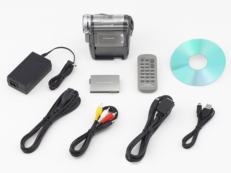 キヤノン、同社初の家庭用縦型HDVカメラ「iVIS HV10」