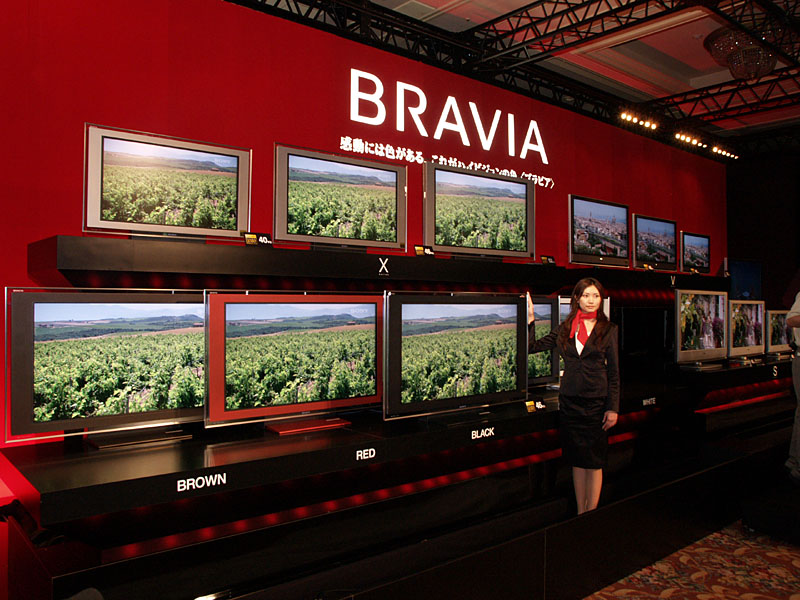 ソニー、フルHD/ブラビアエンジンプロ搭載の新「BRAVIA」
