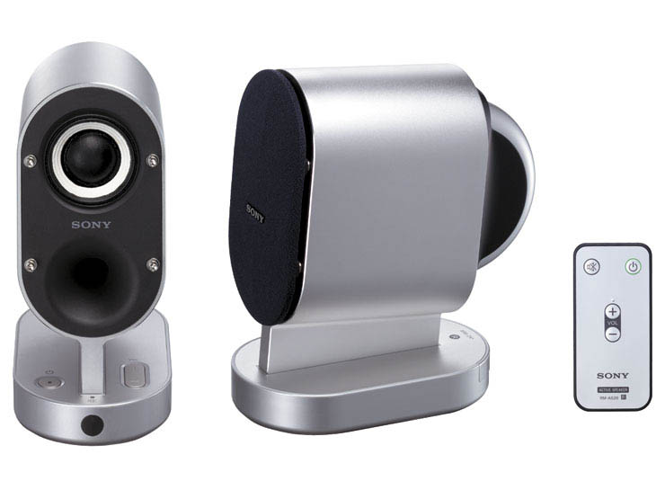 ソニー、49,350円の小型アクティブスピーカー