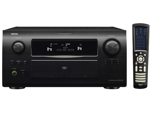デノン、一体型AVアンプフラッグシップの黒モデル