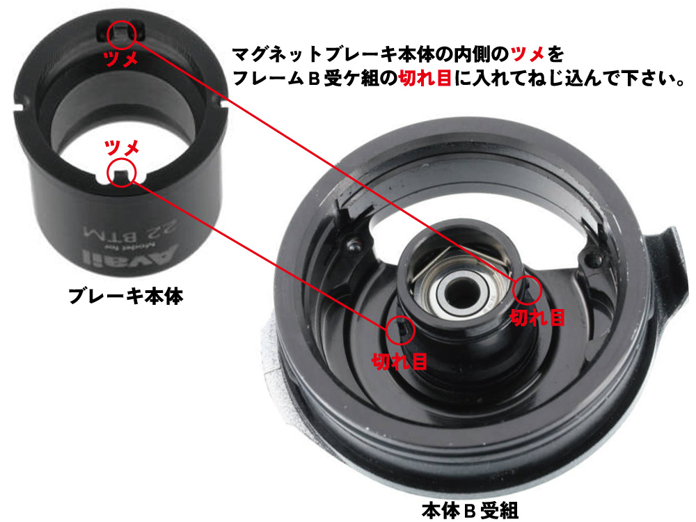 マイクロキャストブレーキ 22バンタム用｜Fishing Tools“Avail