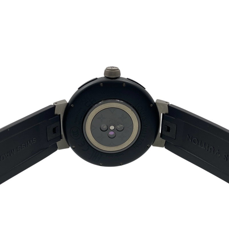 ルイ・ヴィトン【QAD01Z】LOUIS VUITTON 腕時計 タンブール ホライゾン