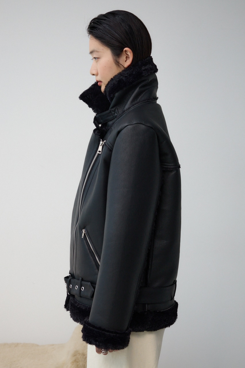 フェイクレザーB-3ブルゾン｜WOMEN｜250HAT30-436I｜AZUL BY MOUSSY