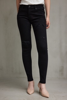 AZUL DENIM リペアスキニーデニム｜WOMEN｜250HSS12-002J｜AZUL BY