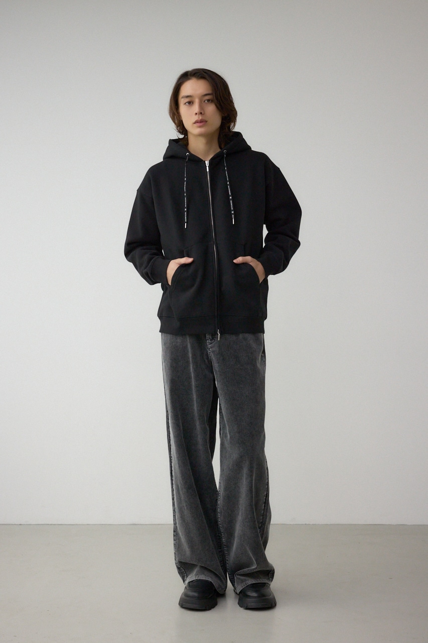 裏起毛ジップアップパーカー｜MEN｜251JSB80-1951｜AZUL BY MOUSSY