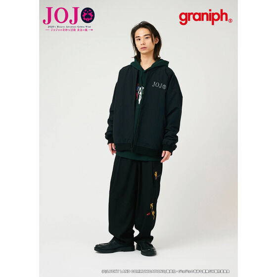ジョジョの奇妙な冒険 黄金の風』×『グラニフ』ブルゾン | ジョジョの