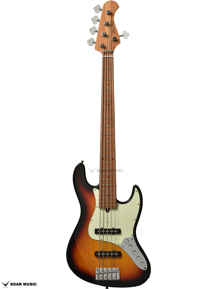 WJB5-630-RSM/M-Act 3TS (Bacchus / バッカス) 5弦ベース