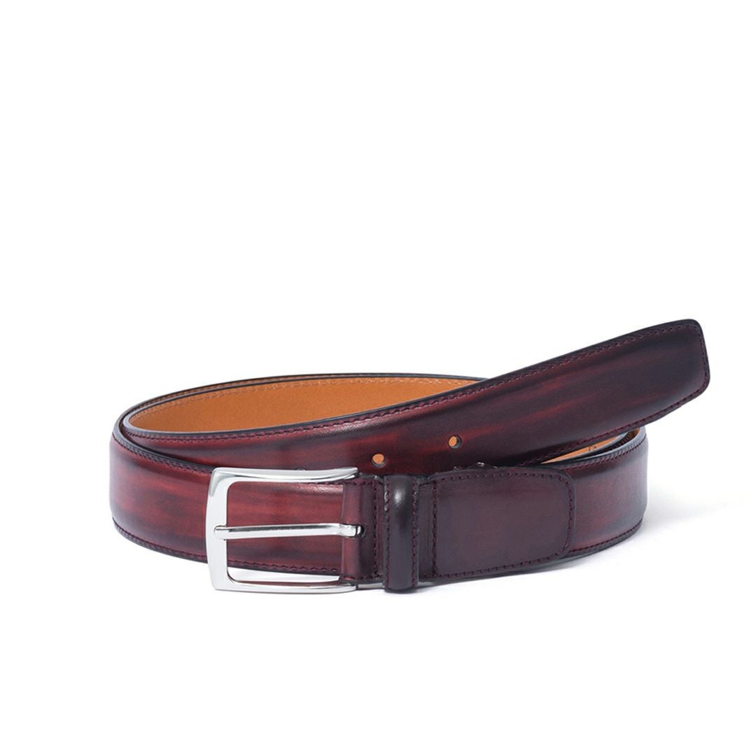 MAGNANNI 30mm ハンドペイントレザーベルト 商品｜THE BAGMANIA