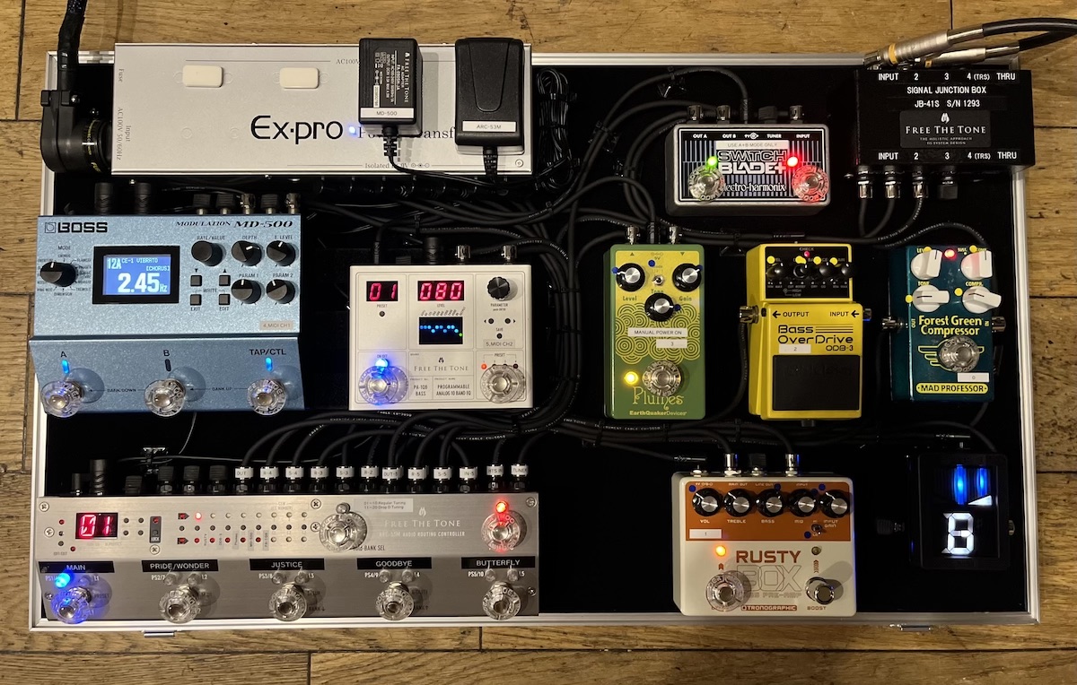 お宅のエフェクト・ボード拝見！】＃7 − gure（HAWAIIAN6） | ベース