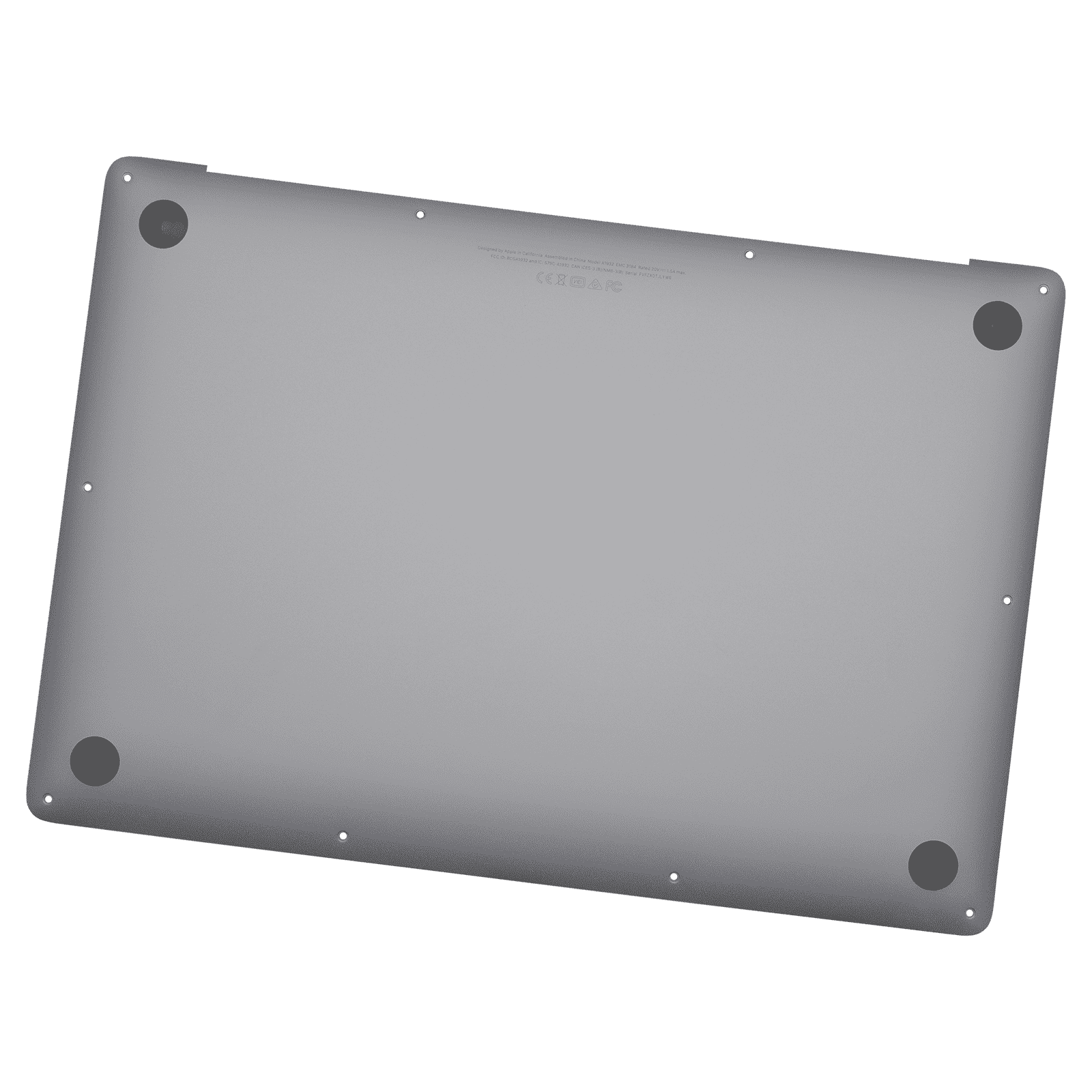 923-03270) Space Gray Bottom Case - MacBook Air 13″ A1932 (2019)