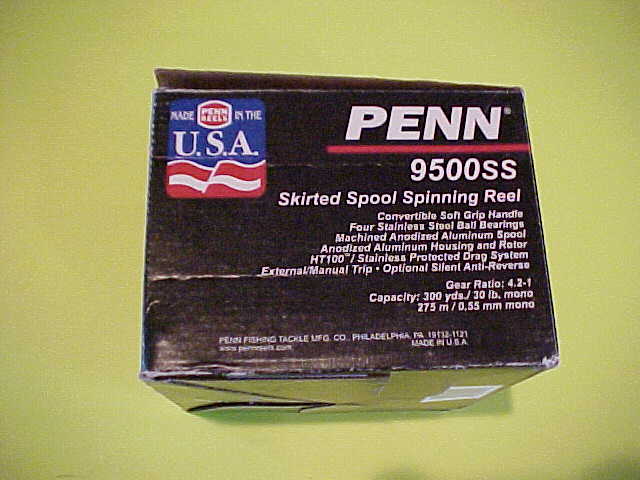 PENN SPINFISHER 9500SS SPINNING REEL, NEW IN THE BOX - Berinson