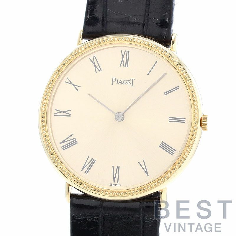中古】PIAGET VINTAGE MECHANICAL ROUND WATCH ピアジェ ヴィンテージ