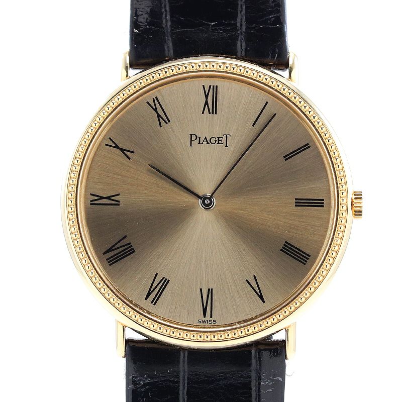 中古】PIAGET VINTAGE MECHANICAL ROUND WATCH ピアジェ ヴィンテージ