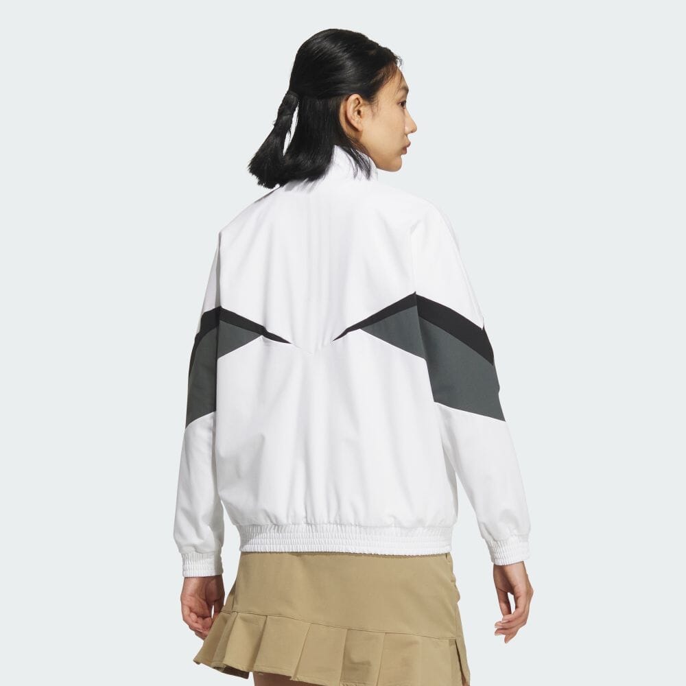 adidas ツイストウィーブ アーカイブデザイン フルジップ長袖