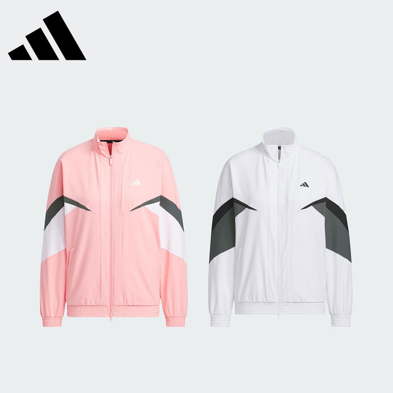 adidas ツイストウィーブ アーカイブデザイン フルジップ長袖