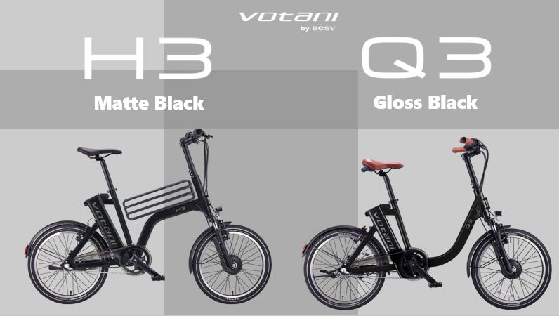 Votani H3/Q3に新色ブラックが登場 | BESV JAPAN（ベスビー ジャパン