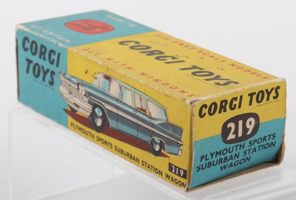 Corgi Toys 219 Plymouth Sports Suburban Station Wagon