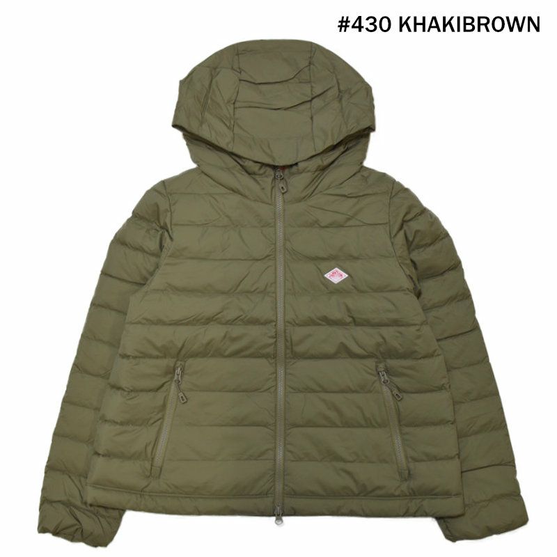 ダントン DANTON/ナイロンタフタ ミドルダウン フード ジャケット/DT