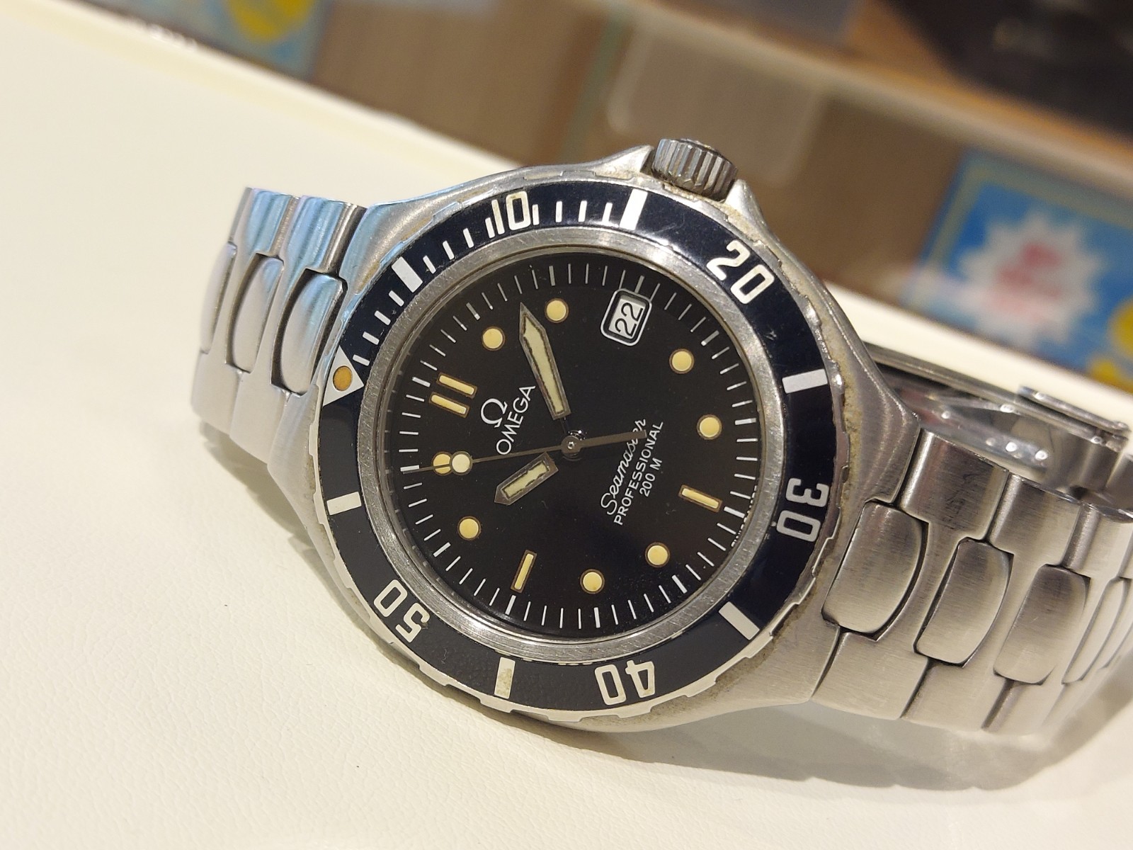 オメガシーマスタープロフェッショナル ジャンク品