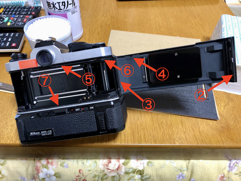 Nikon New FM2 のモルト交換をやってみた。: bigmoroのブログ