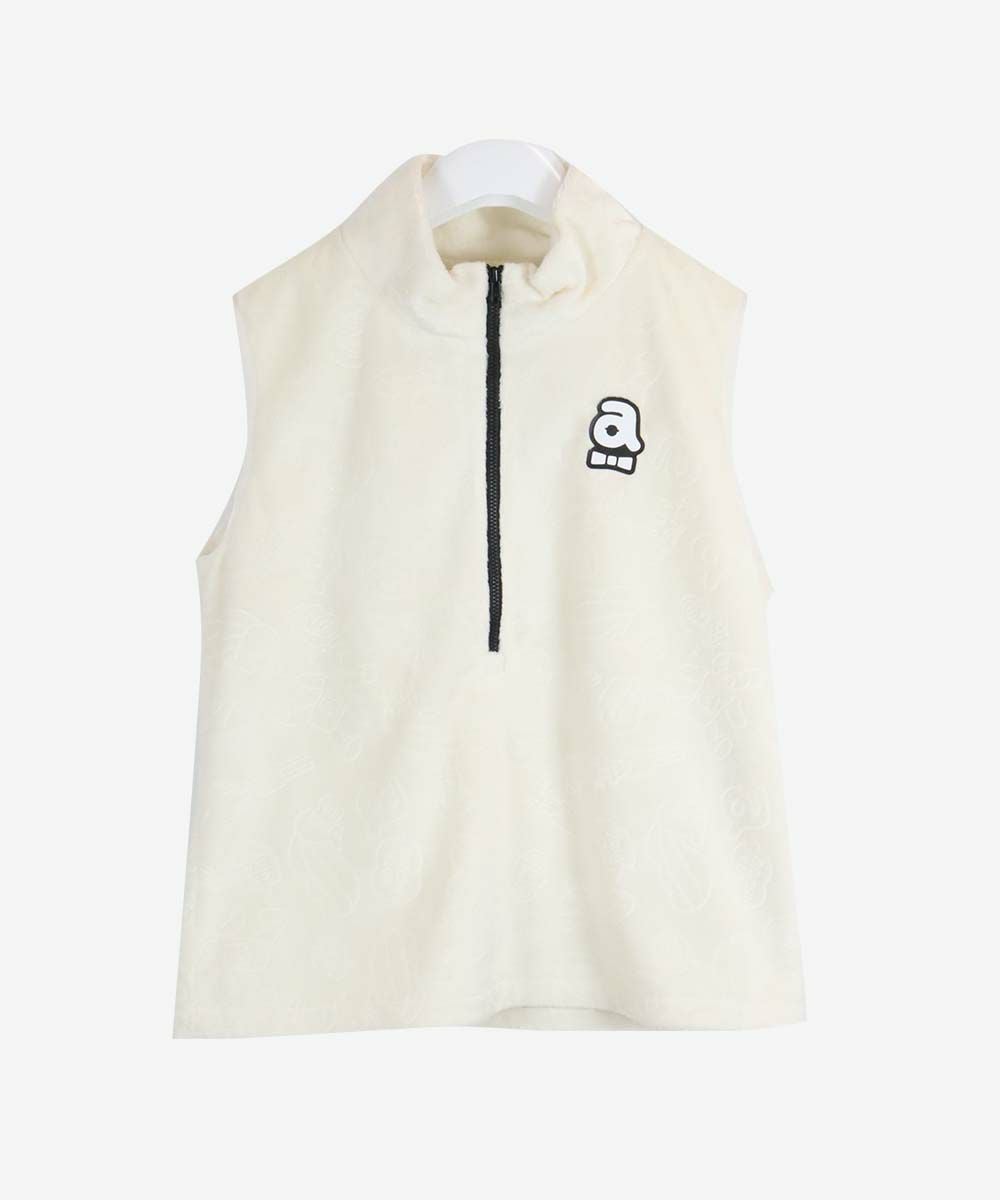 ベア柄保温裏地ベスト|アルチビオ-アウトレット- - ゴルフウェアや婦人