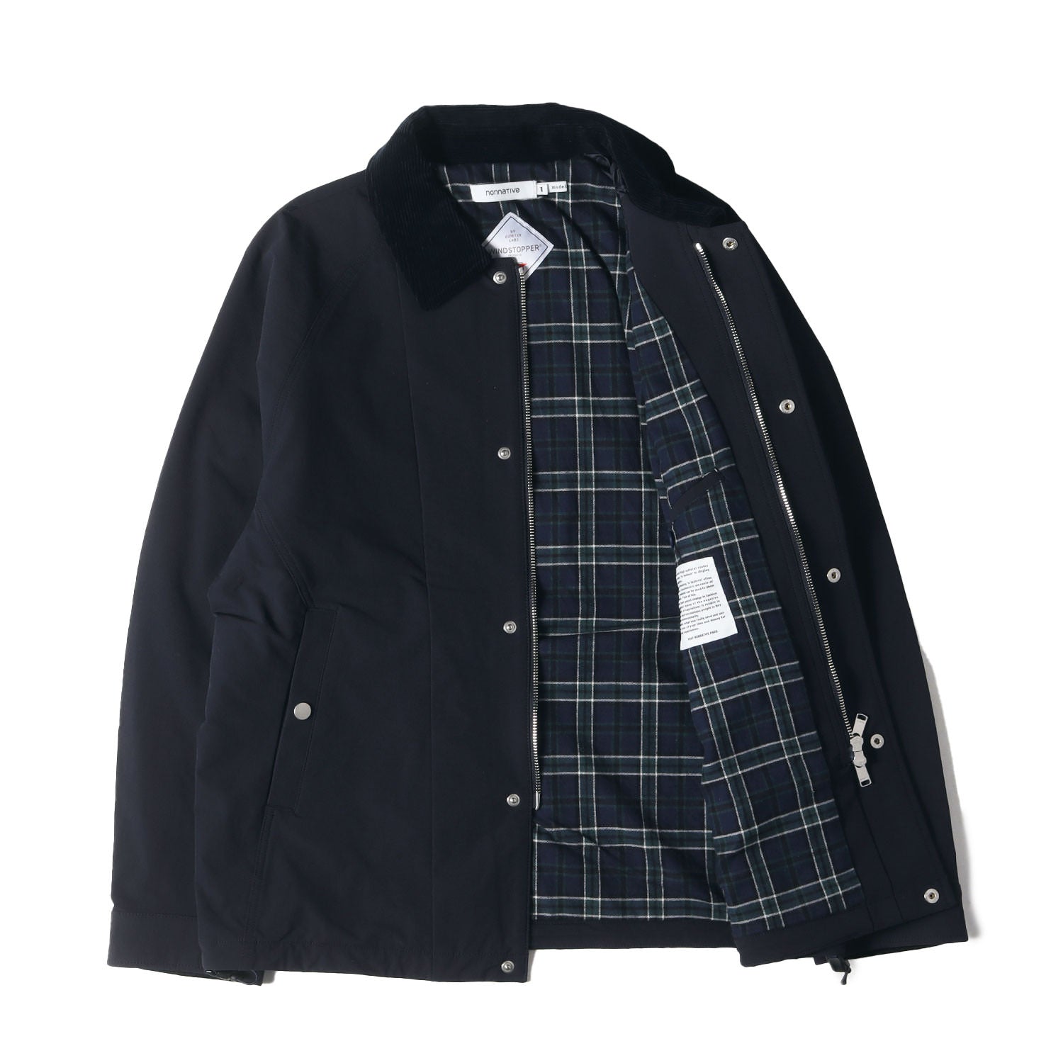 NONNATIVE (ノンネイティブ) 23AW GORE-TEX WINDSTOPPER ハンティング