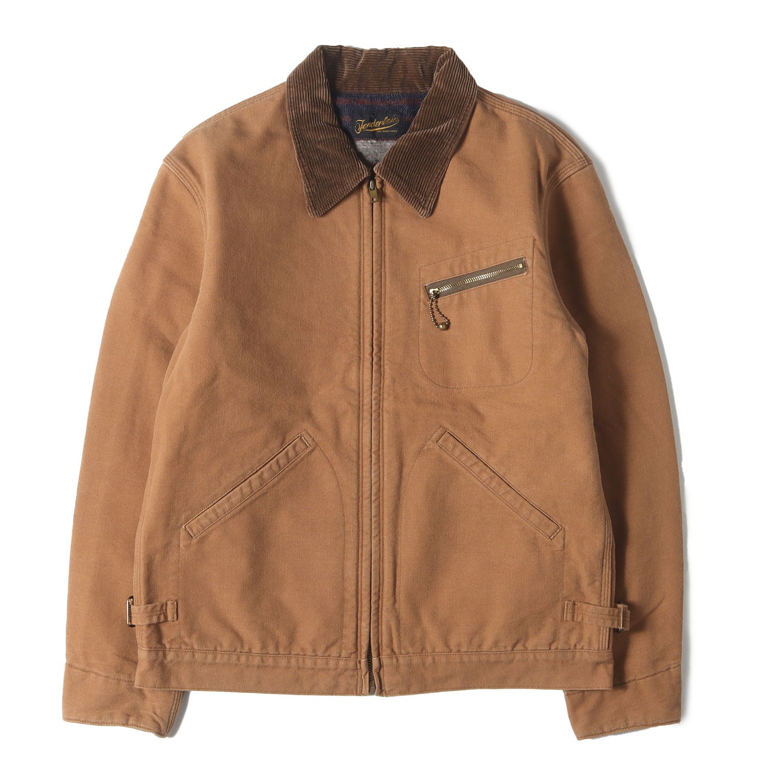 ブランケット付き ブラウンダック ワークジャケット(T-COVERT JKT