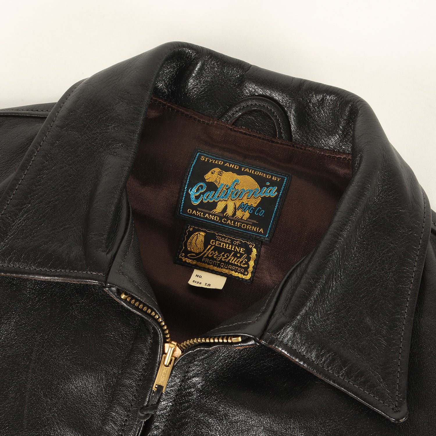 アメリカ屋別注 ハイウェイマン ホースハイドレザー シングル