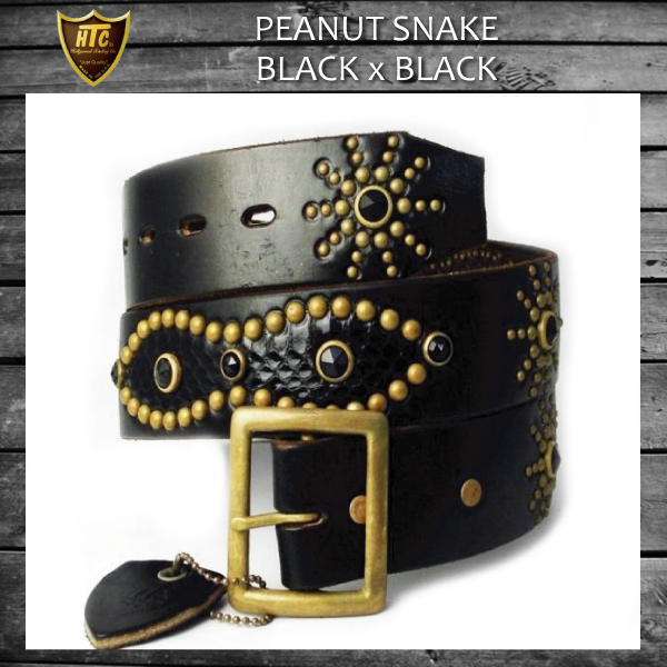 正規取扱HTC Overlay Peanut Snake Belt(オーバーレイピーナッツ
