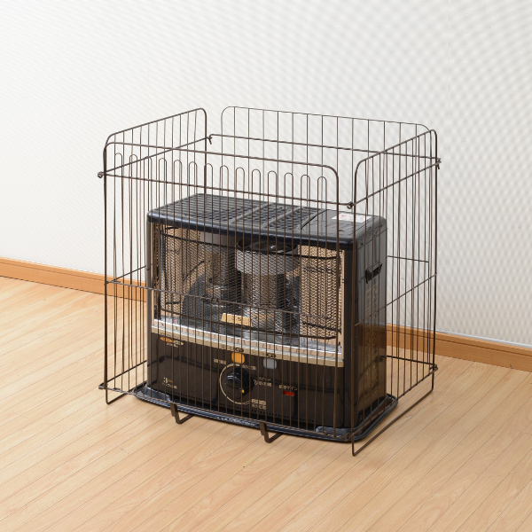 商品情報_組み立て簡単ストーブガード（四面式） | 山善の商品情報