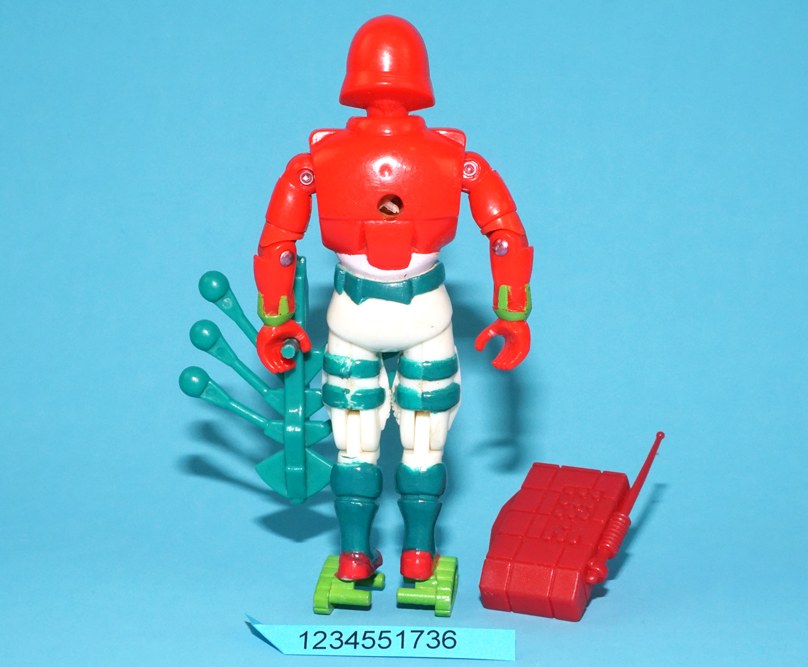 THE CORPS! HAT TRICK LEMONDE v1 100% COMPLETE 1992 LANARD GI JOE