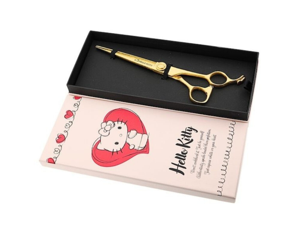 ハローキティ」デザインのシザーが発売 金箔仕様の特別版も | ボブログ