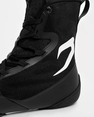 Impello 2.0 Boxing Boots - Black/White | BOXRAW