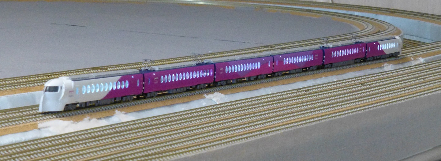 MicroAce 南海50000系 Peach×ラピートハッピーライナー入線 | 川崎駅