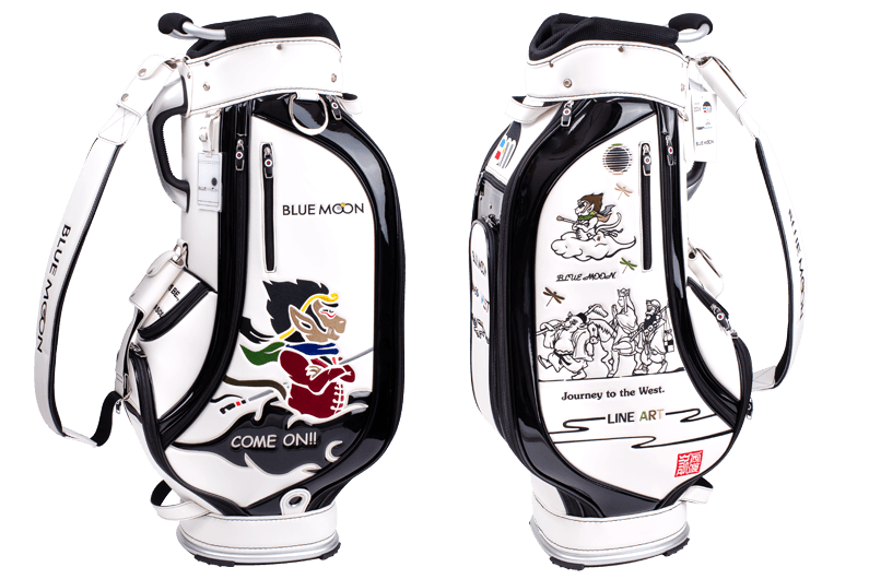 ブルームーン キャディバッグ 西遊記 【C12-BMS WH】 | ブルームーン