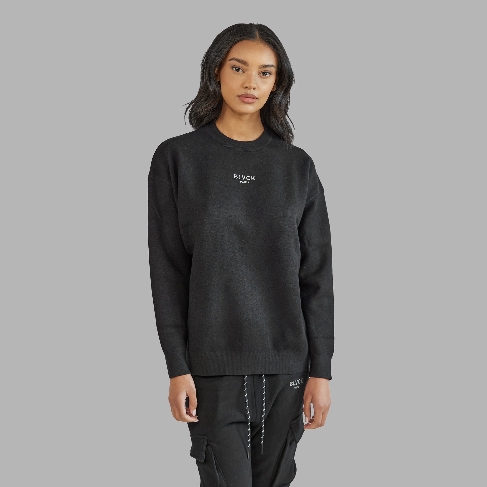 BRANDED CASHMERE SWEATER – Blvck Paris - Japan