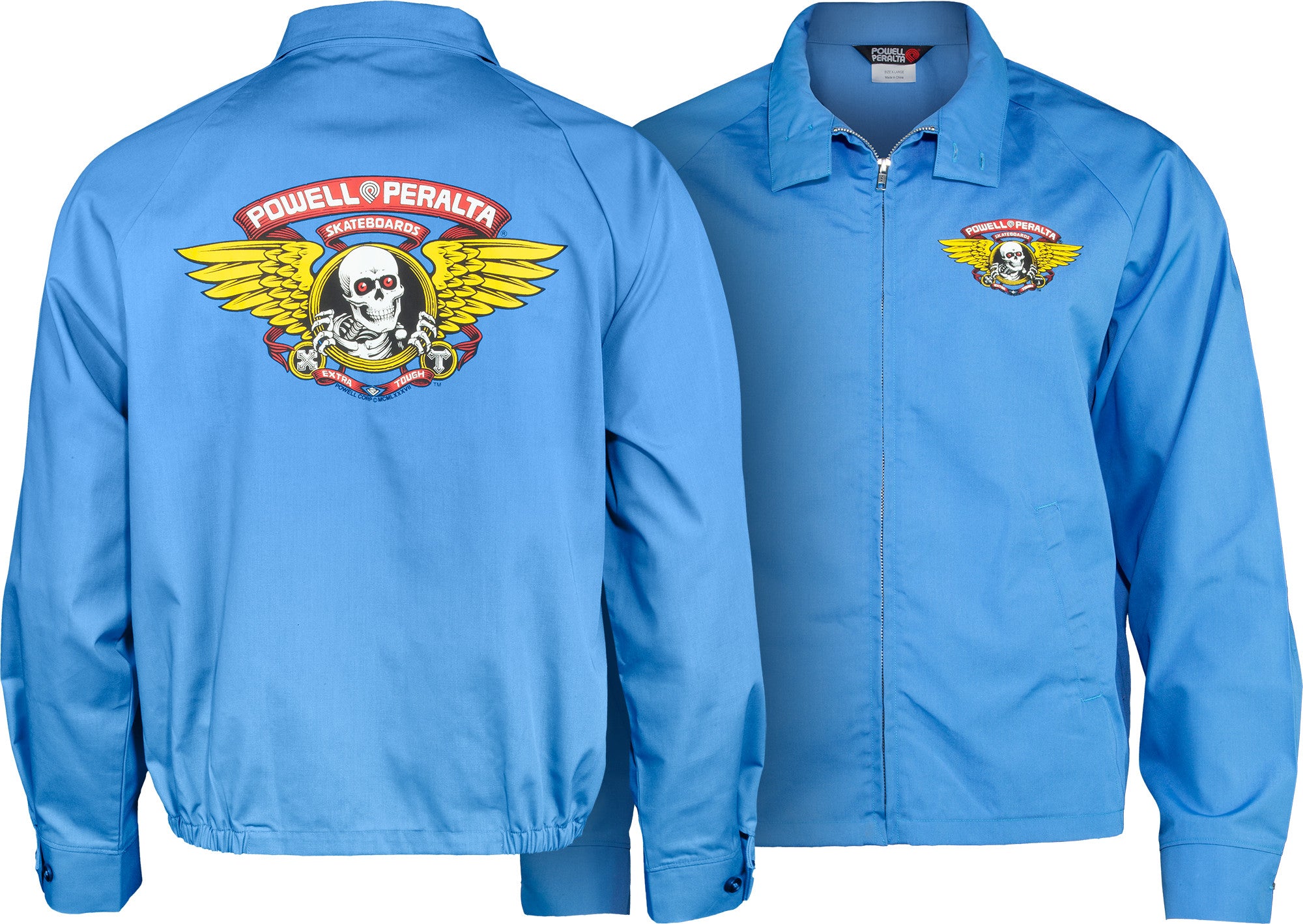 Powell Peralta Winged Ripper Jacket Postal Blue – bse