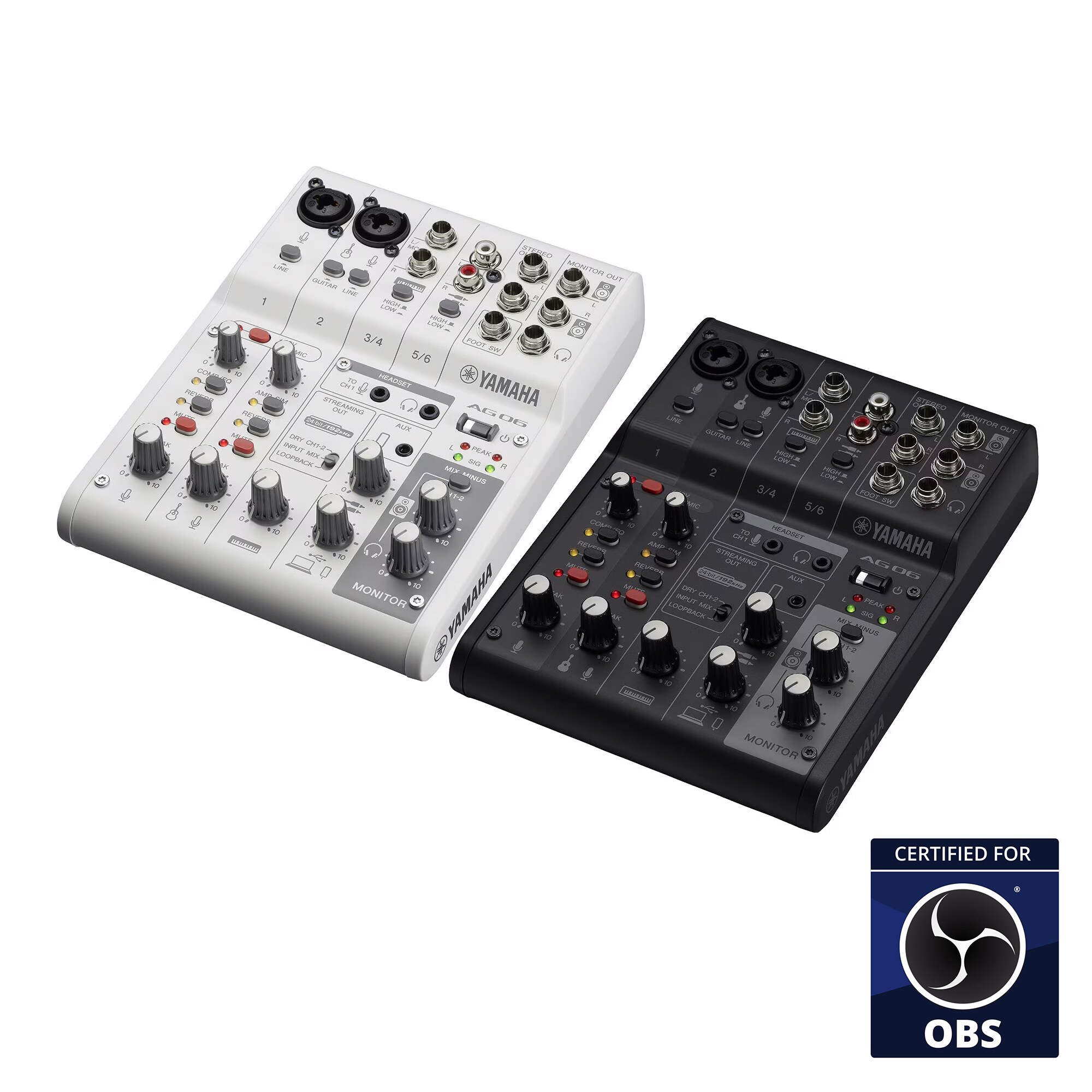 AG06MK2 - Descrição - Série AG - Consoles de Mixagem - Produtos