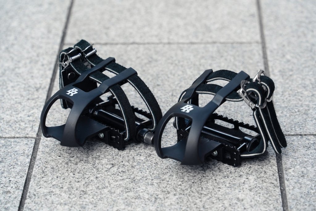 BROTURES Nylon Toe Clip x MKS MASH STREAM Pedal Set