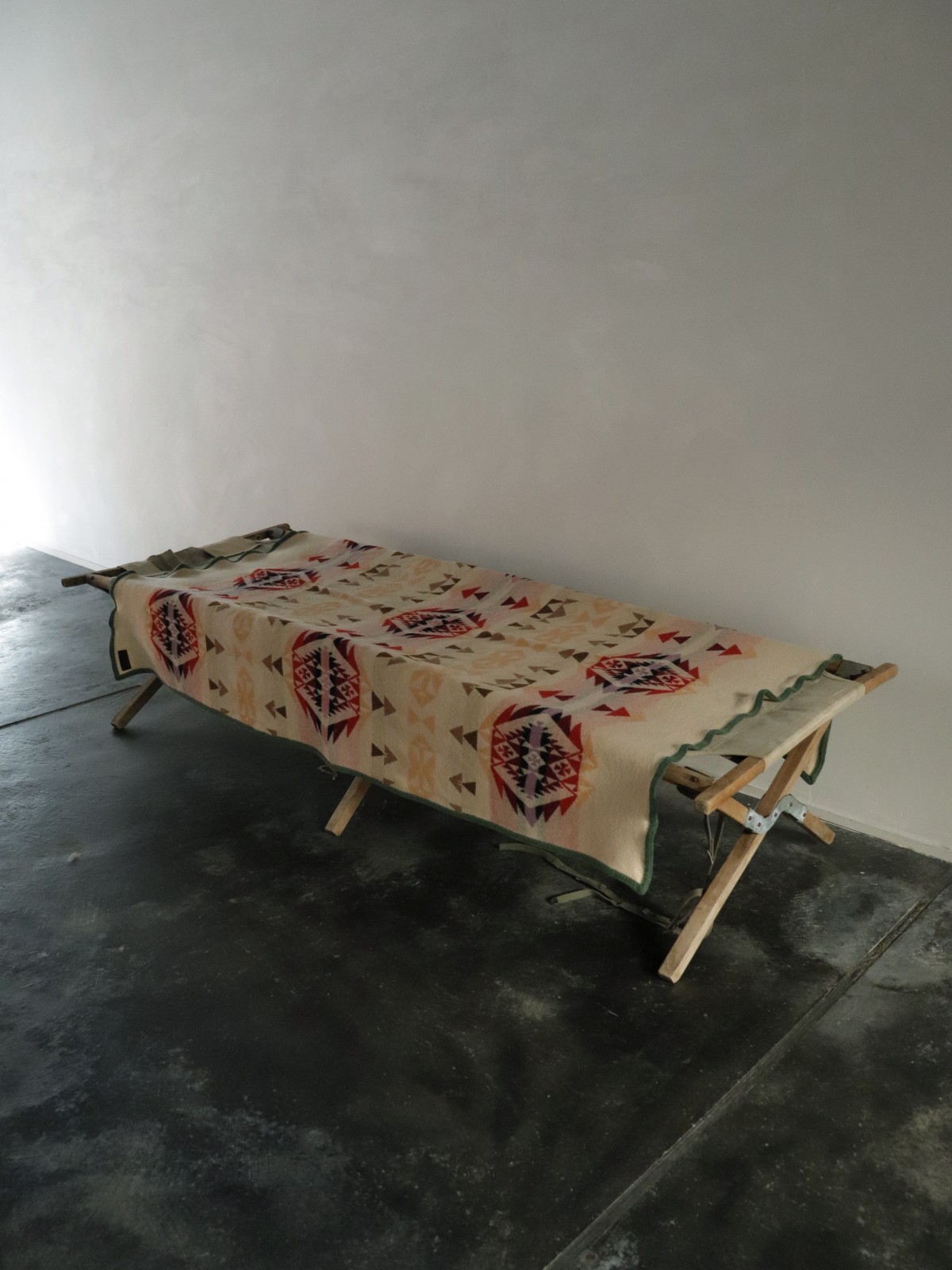 1930-1940's “Pendleton” wool blanket – BROWN. | 京都 二条新町の