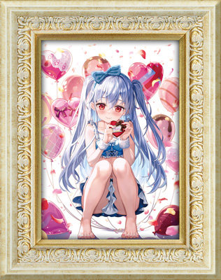 Z/X -Zillions of enemy X- 刺繍アート「各務原あづみ」：【公式