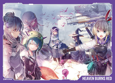 ブロッコリーキャラクタースリーブ ヘブンバーンズレッド「第31C部隊