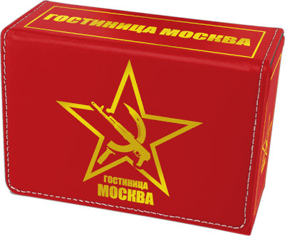 合皮製デッキケースW BLACK LAGOON「ホテルモスクワ」：【公式