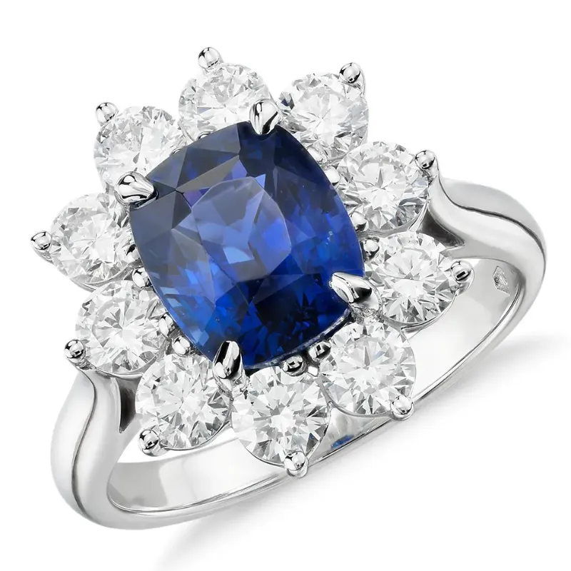 宝石 サファイア リング Pt850｜ブランド買取なら「ブランドファン」