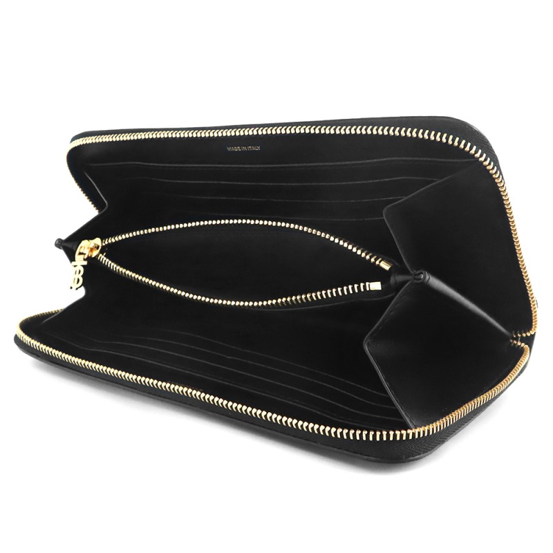 Brandol / BURBERRY バーバリー ラウンドファスナー長財布 ELMORE TB