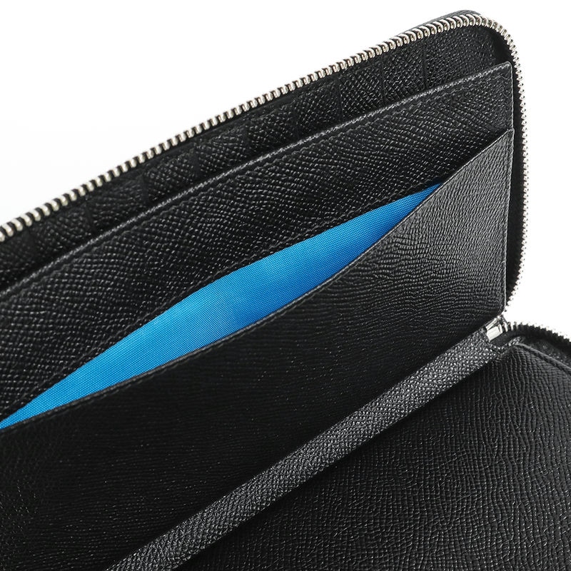 Brandol / BVLGARI ブルガリ ラウンドファスナー長財布 レザー