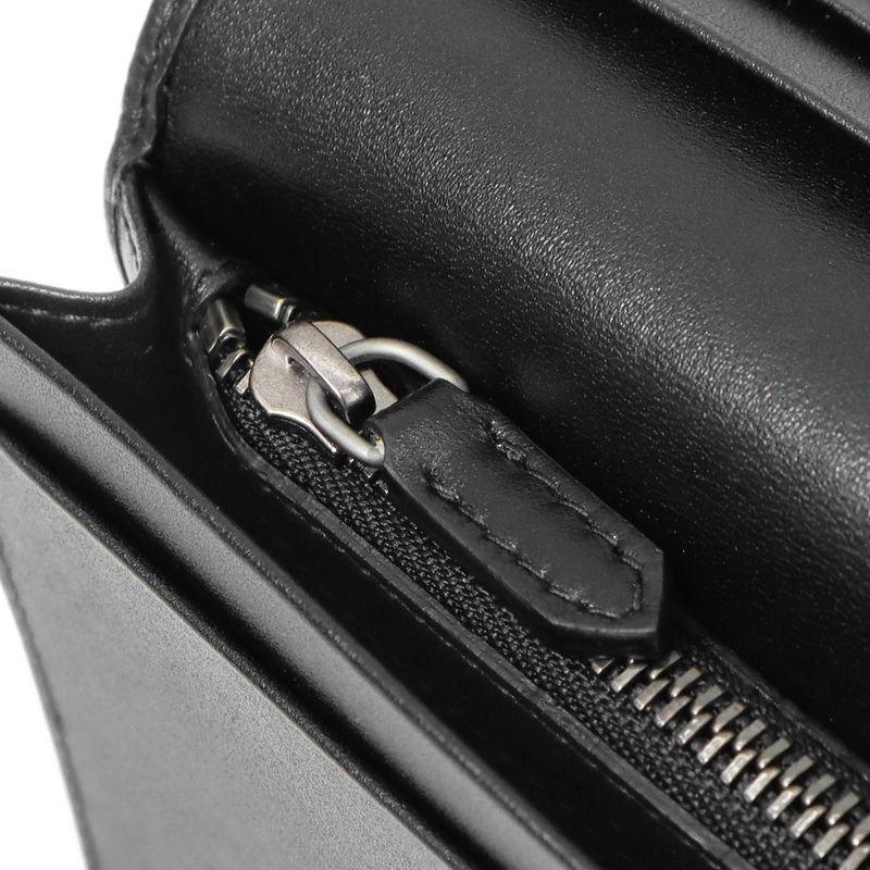 Brandol / BVLGARI ブルガリ 長財布 レザー ブラック 36966