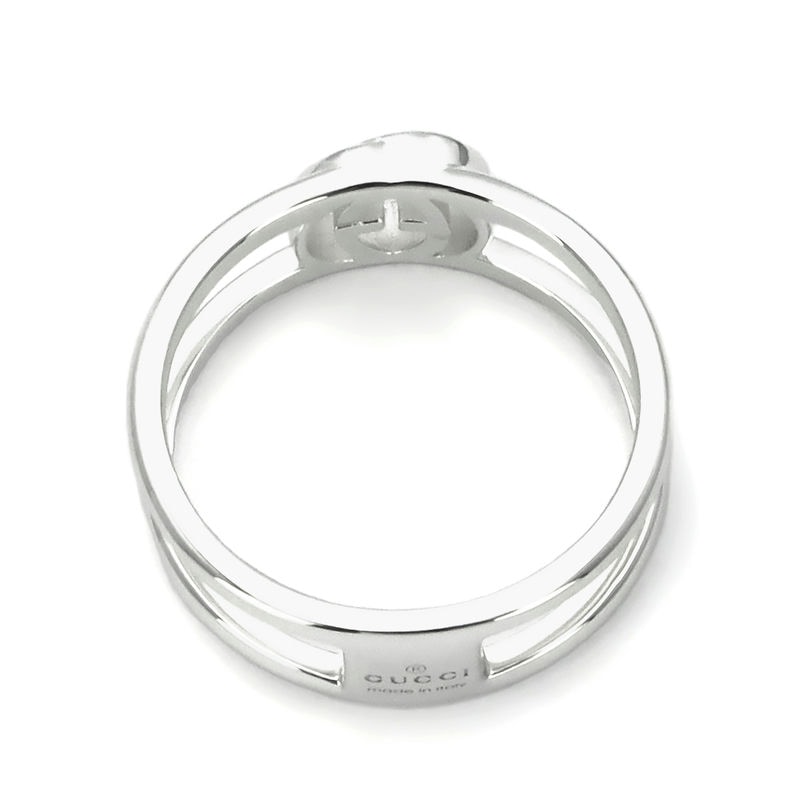Brandol / GUCCI グッチ リング インターロッキングG シンオープン