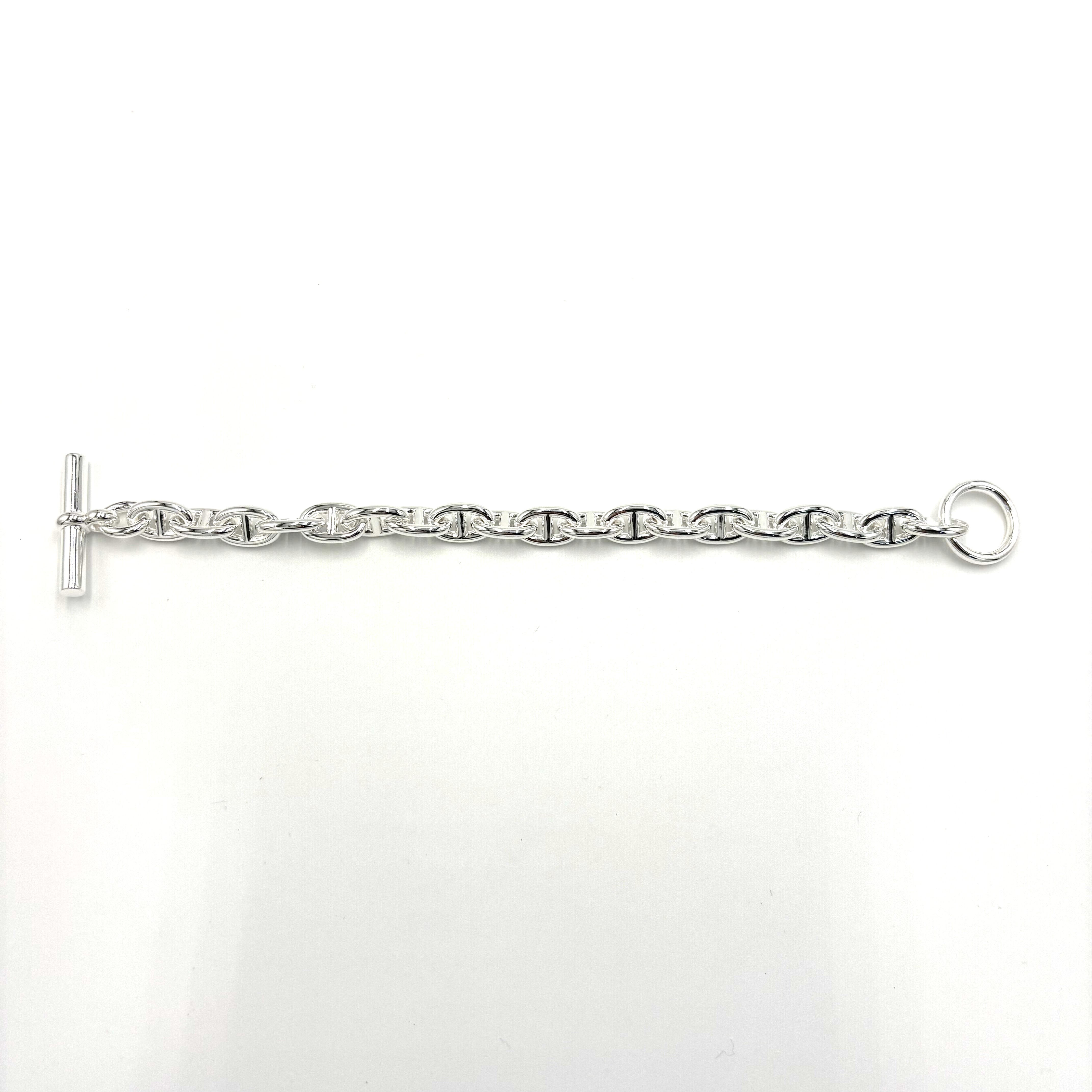 HERMES エルメス シェーヌダンクル PM19コマ ブレスレット – Brandar